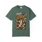 Play Like a Legend Soccer T-Shirt — Vintage Goal Celebration Graphic Tee