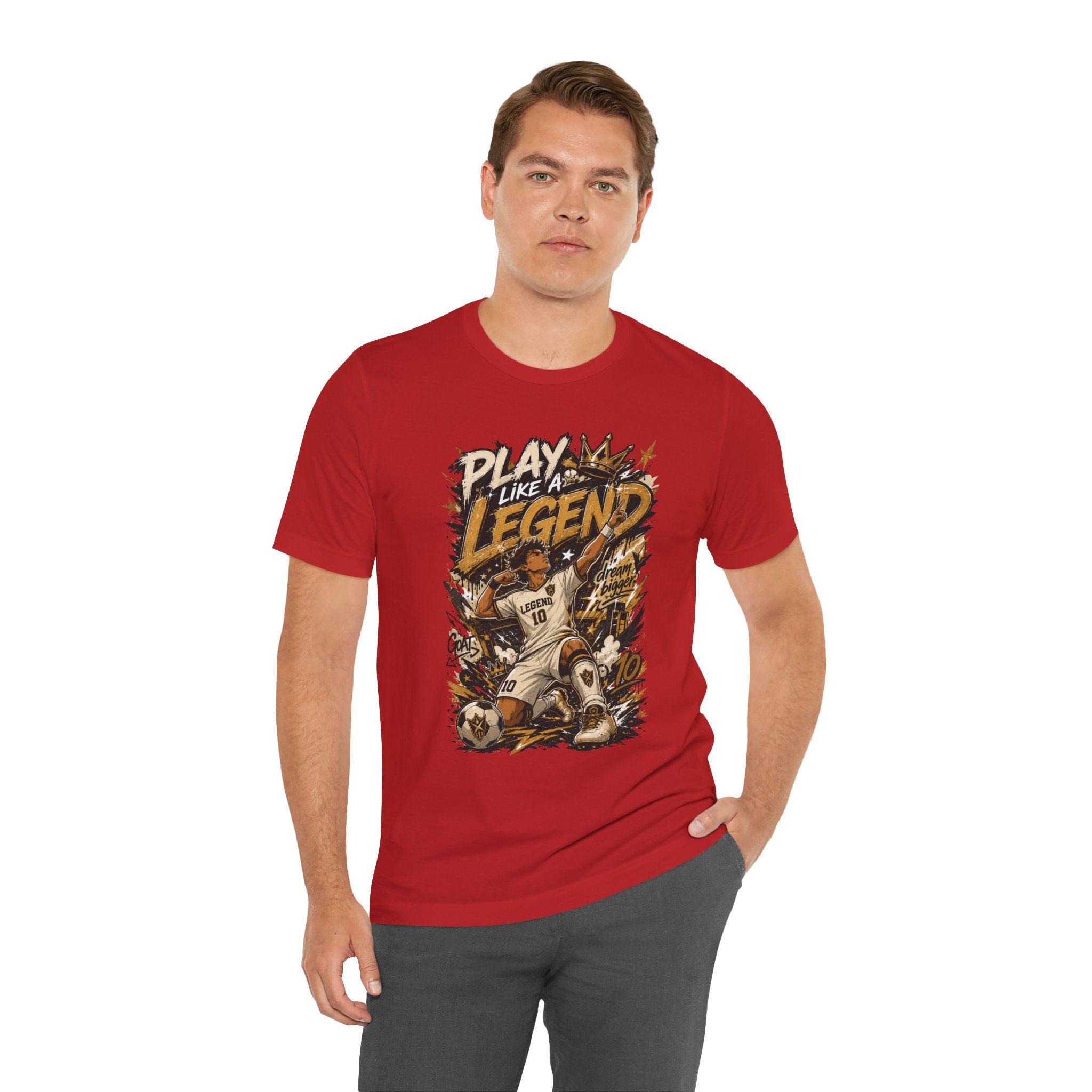 Play Like a Legend Soccer T-Shirt