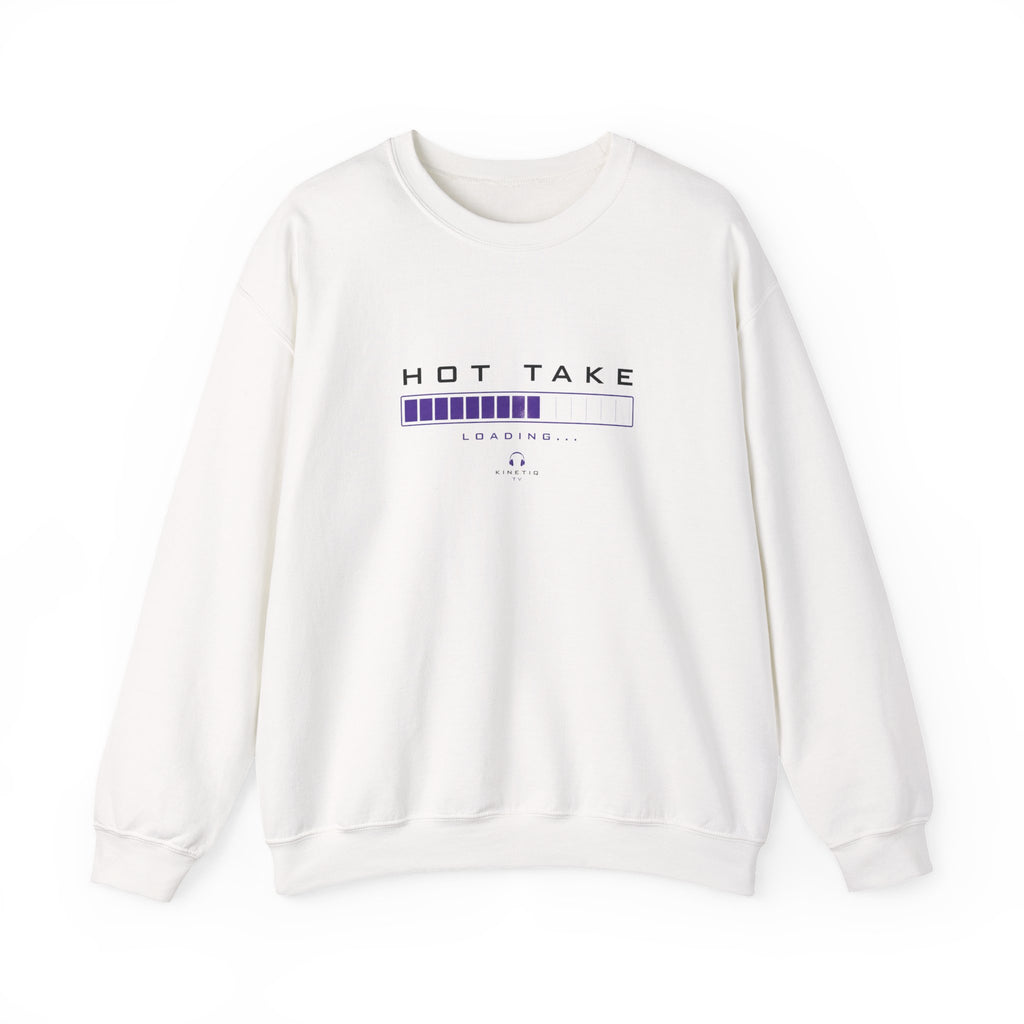 Hot Take Central Hot Take Loading Crewneck Sweatshirt