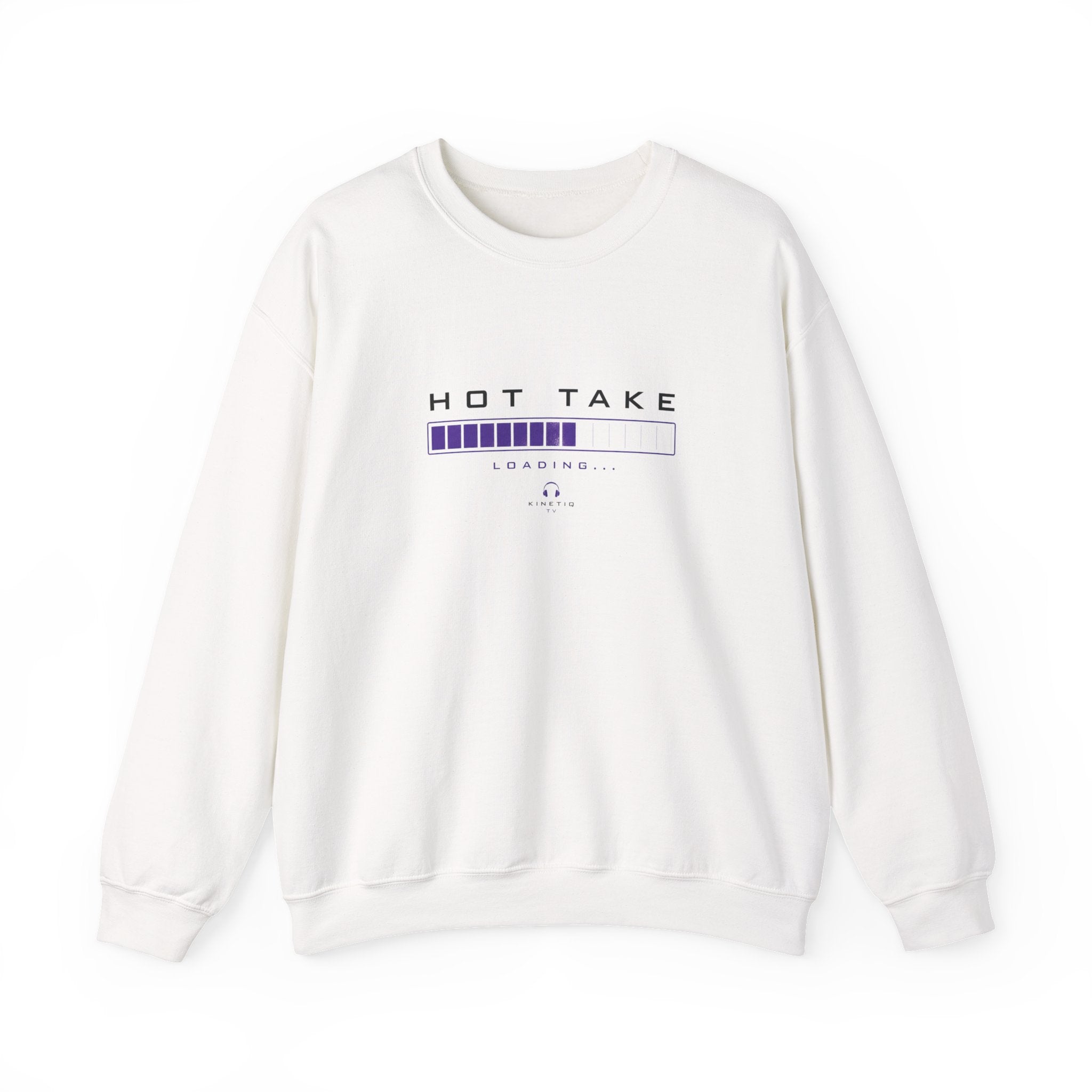 Hot Take Central Hot Take Loading Crewneck Sweatshirt