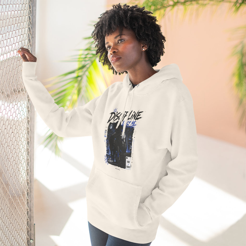 Discipline Graphic Hoodie — Vintage TV Photo Streetwear Pullover