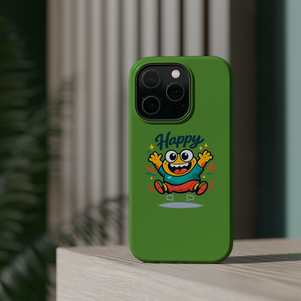 Happy Monster Magnetic Impact-Resistant Phone Case