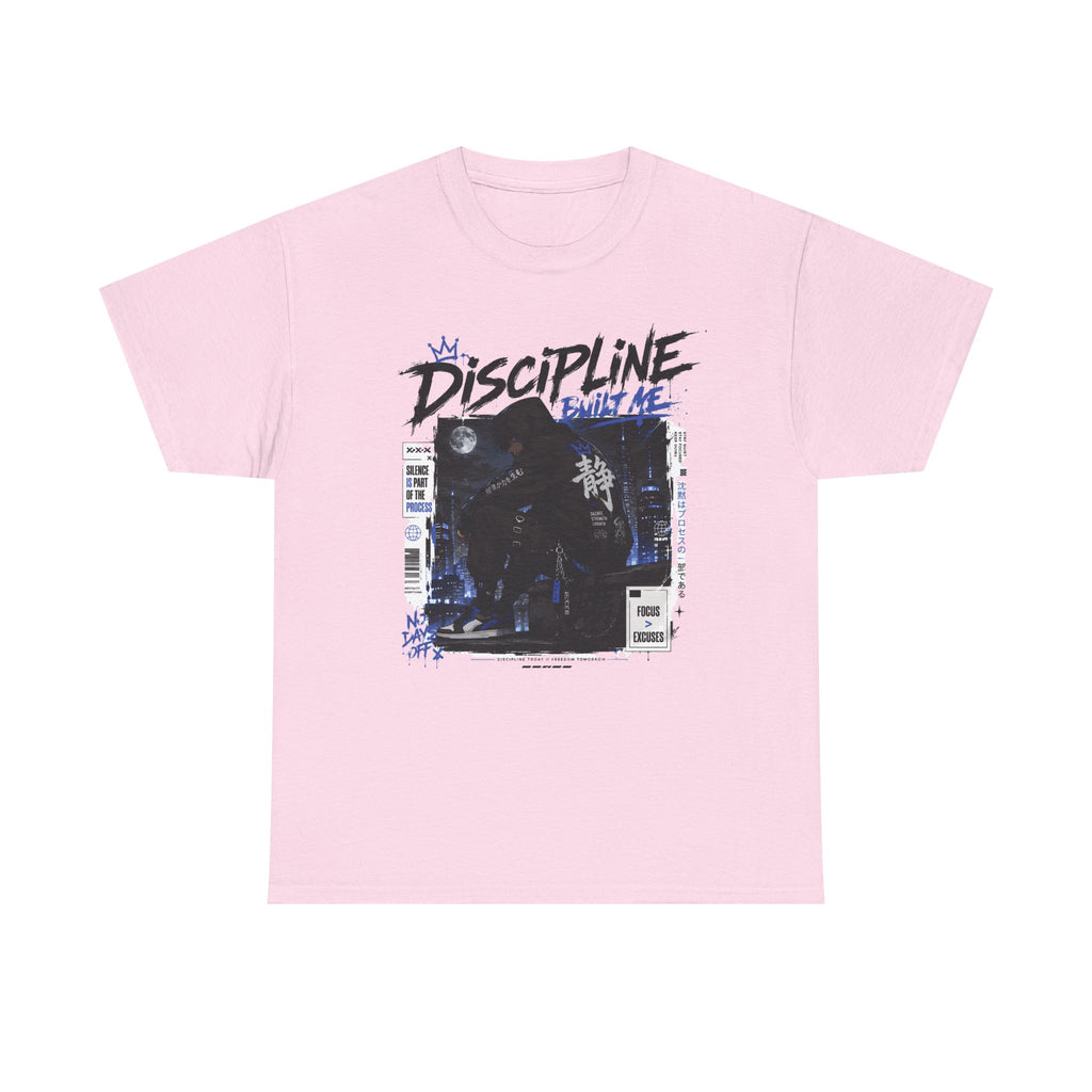 Discipline Built Me Anime Streetwear T Shirt
