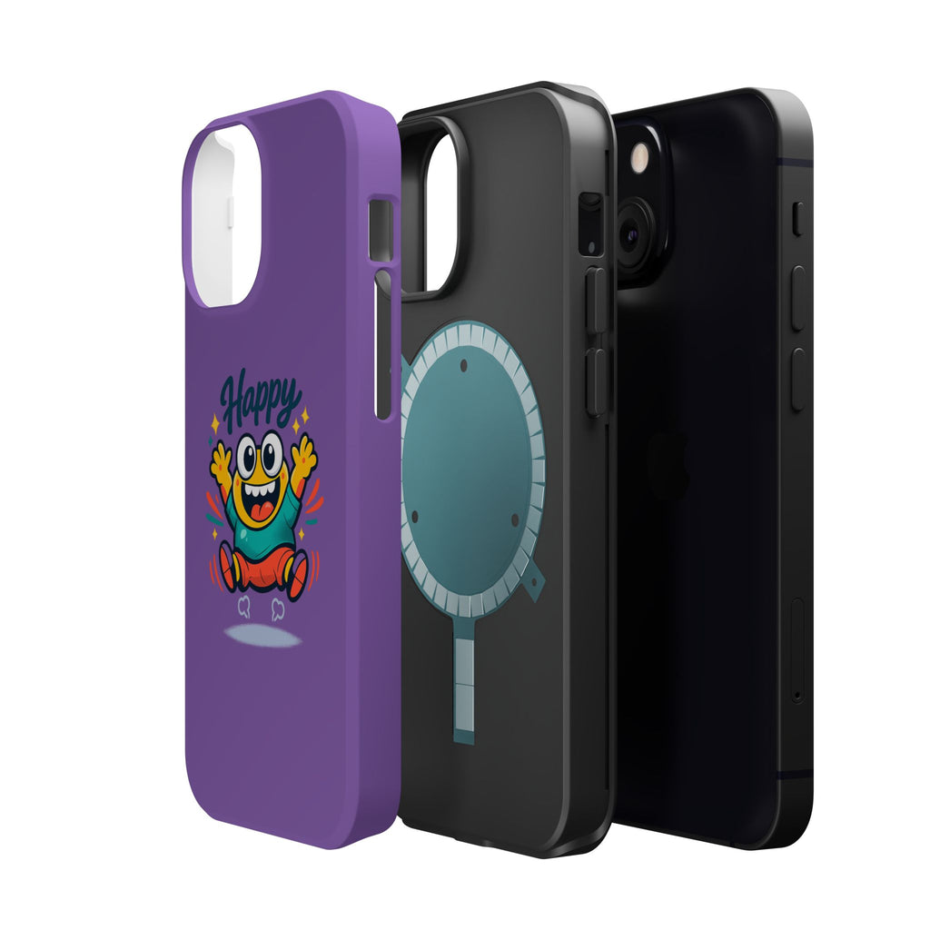 Happy Monster Magnetic Impact-Resistant Phone Case