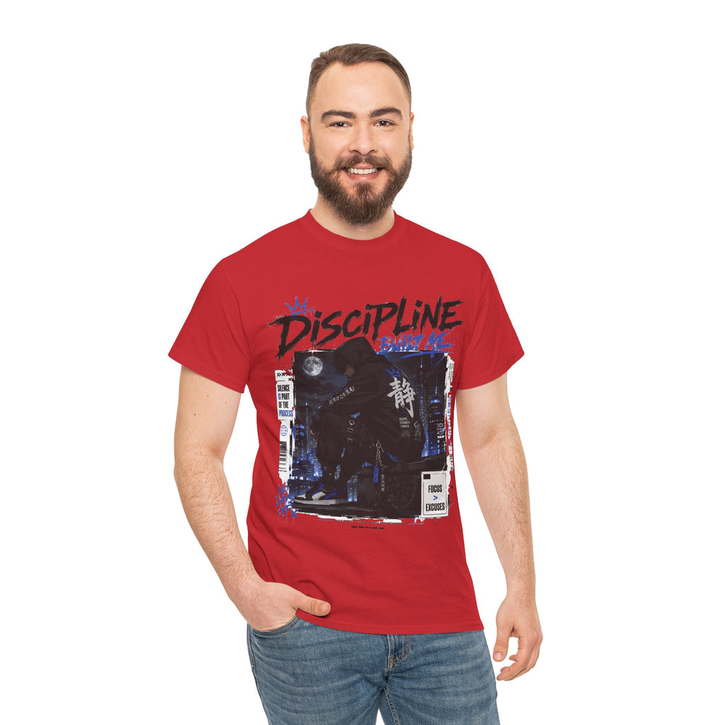 Discipline Built Me Anime Streetwear T Shirt