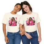 Boss Babe Pink Fashion Tee — Women’s Glam Money & Shopping Graphic Shirt