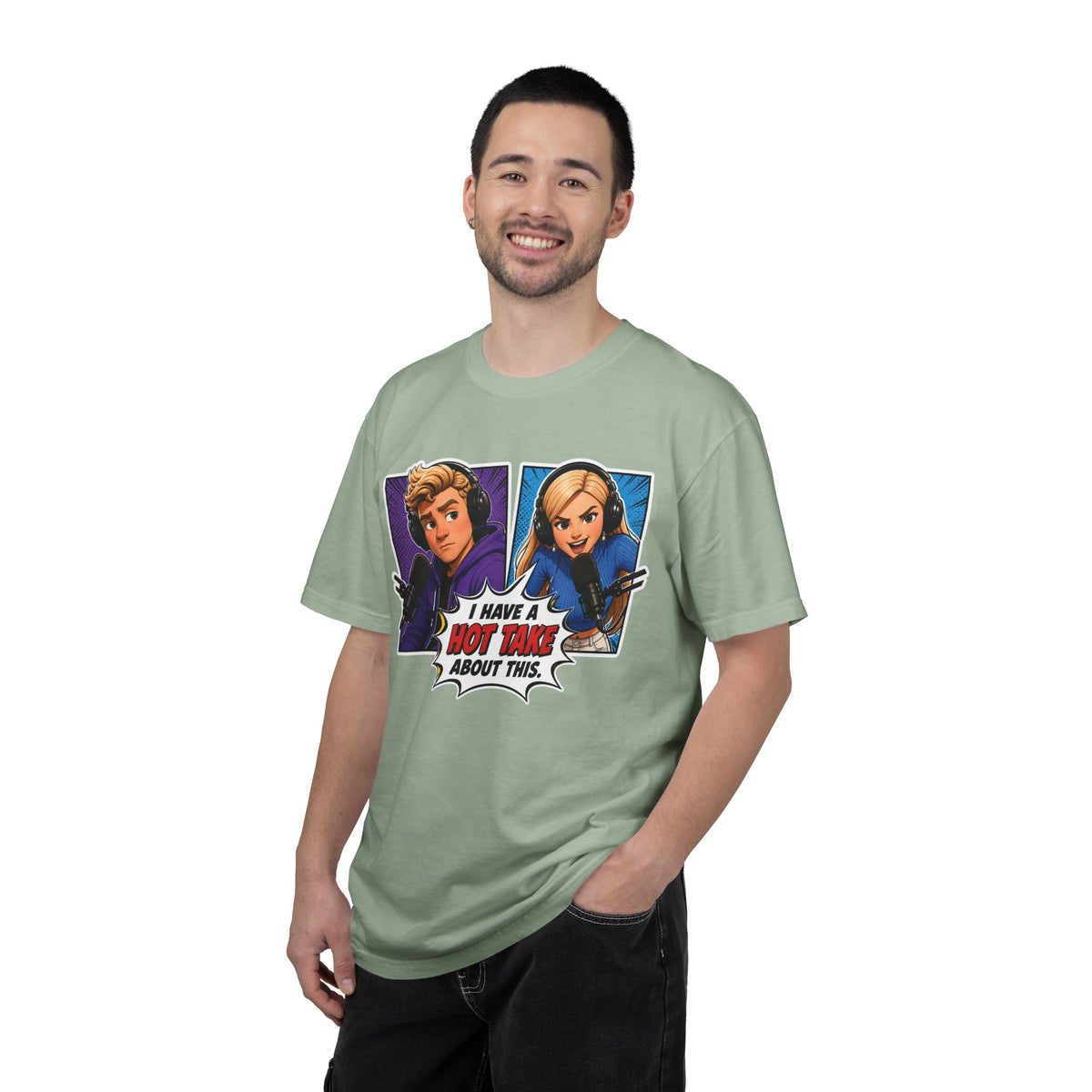 Hot Take Central I Have a Hot Take About This Podcast T Shirt