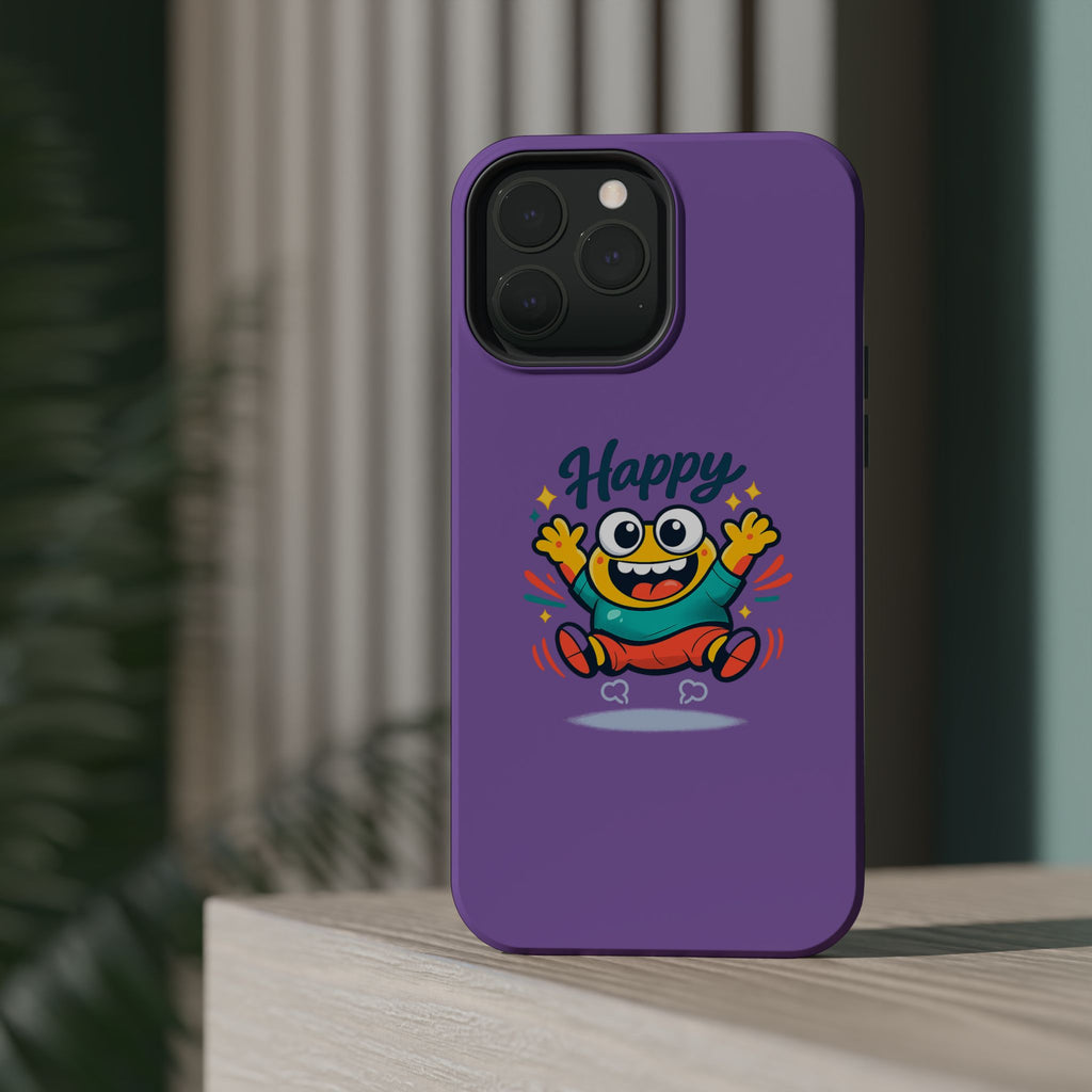 Happy Monster Magnetic Impact-Resistant Phone Case