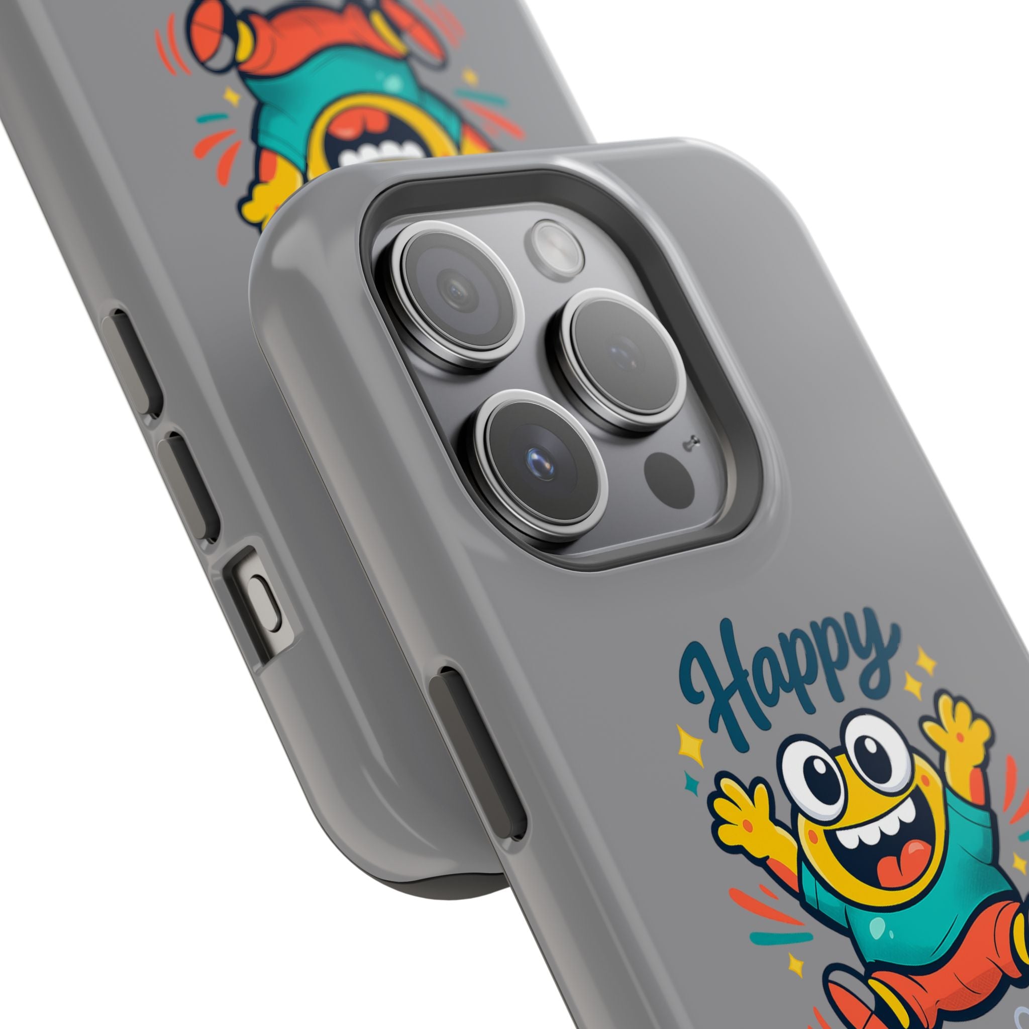 Happy Monster Magnetic Impact-Resistant Phone Case