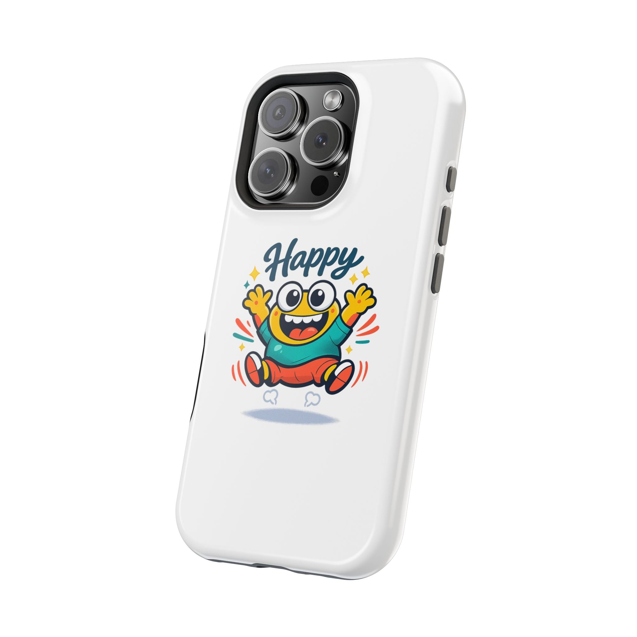 Happy Monster Magnetic Impact-Resistant Phone Case