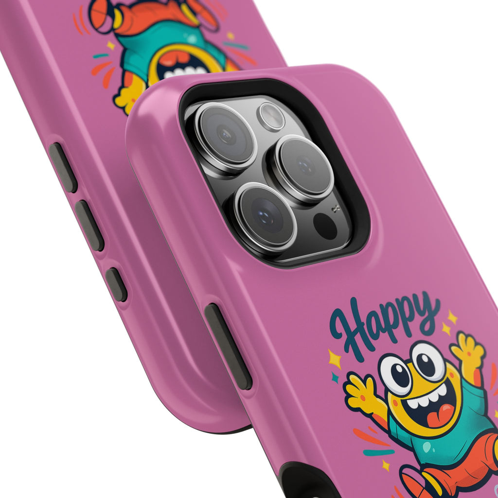 Happy Monster Magnetic Impact-Resistant Phone Case
