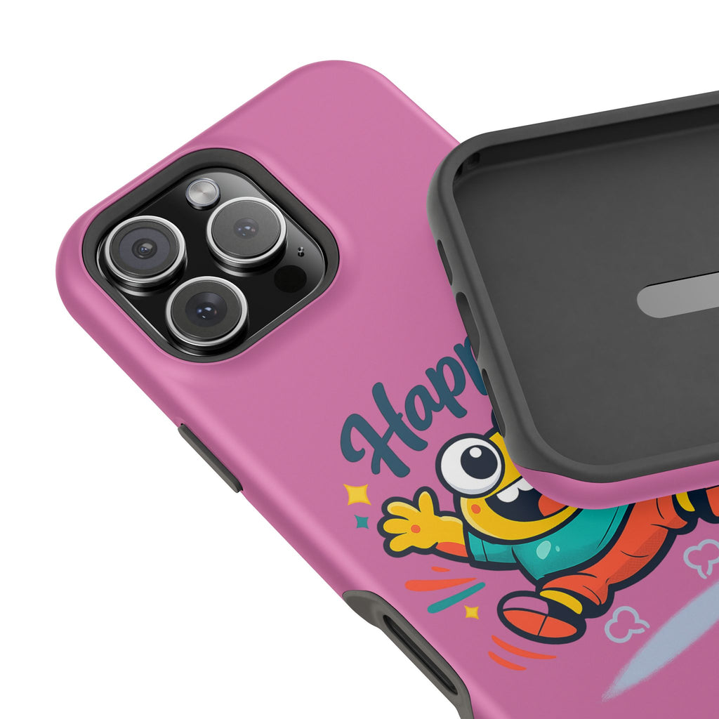 Happy Monster Magnetic Impact-Resistant Phone Case