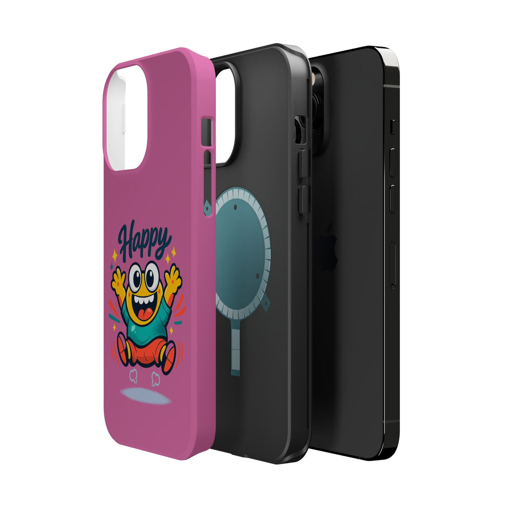 Happy Monster Magnetic Impact-Resistant Phone Case