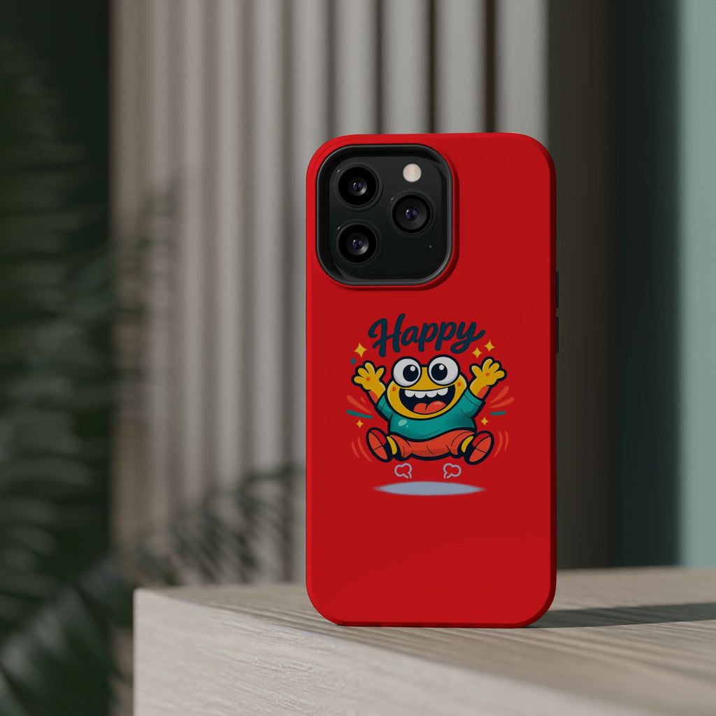 Happy Monster Magnetic Impact-Resistant Phone Case