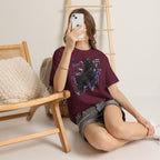 Peacekeeper Anime Graphic Tee — Purple Aesthetic Streetwear