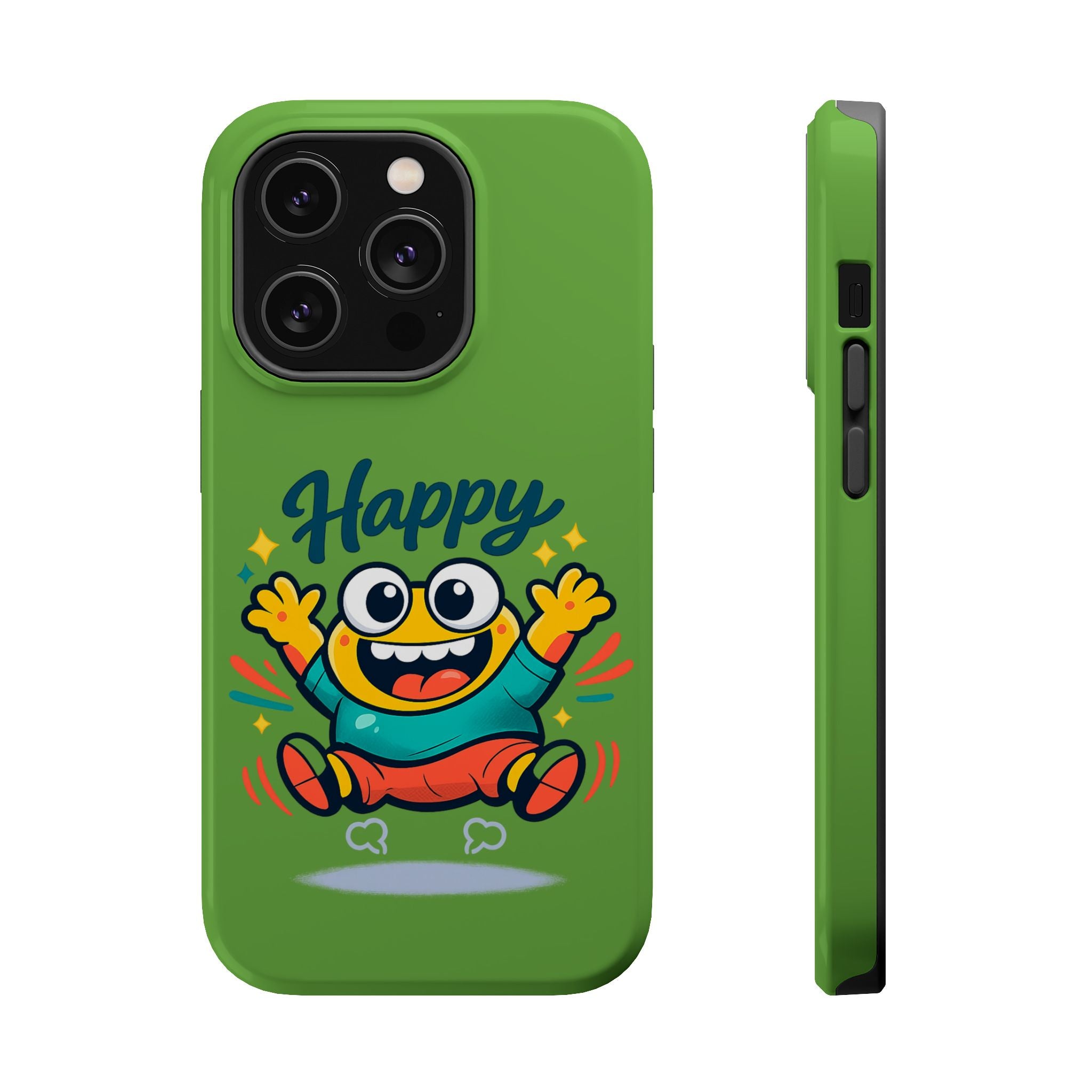 Happy Monster Magnetic Impact-Resistant Phone Case