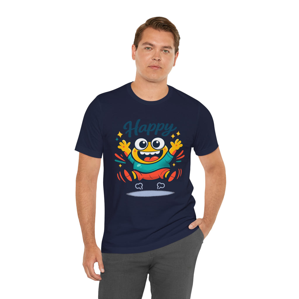 Happy Mood Blob T Shirt Cute Kawaii Graphic Tee