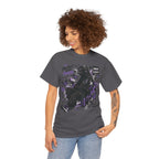 Peacekeeper Anime Graphic Tee — Purple Aesthetic Streetwear