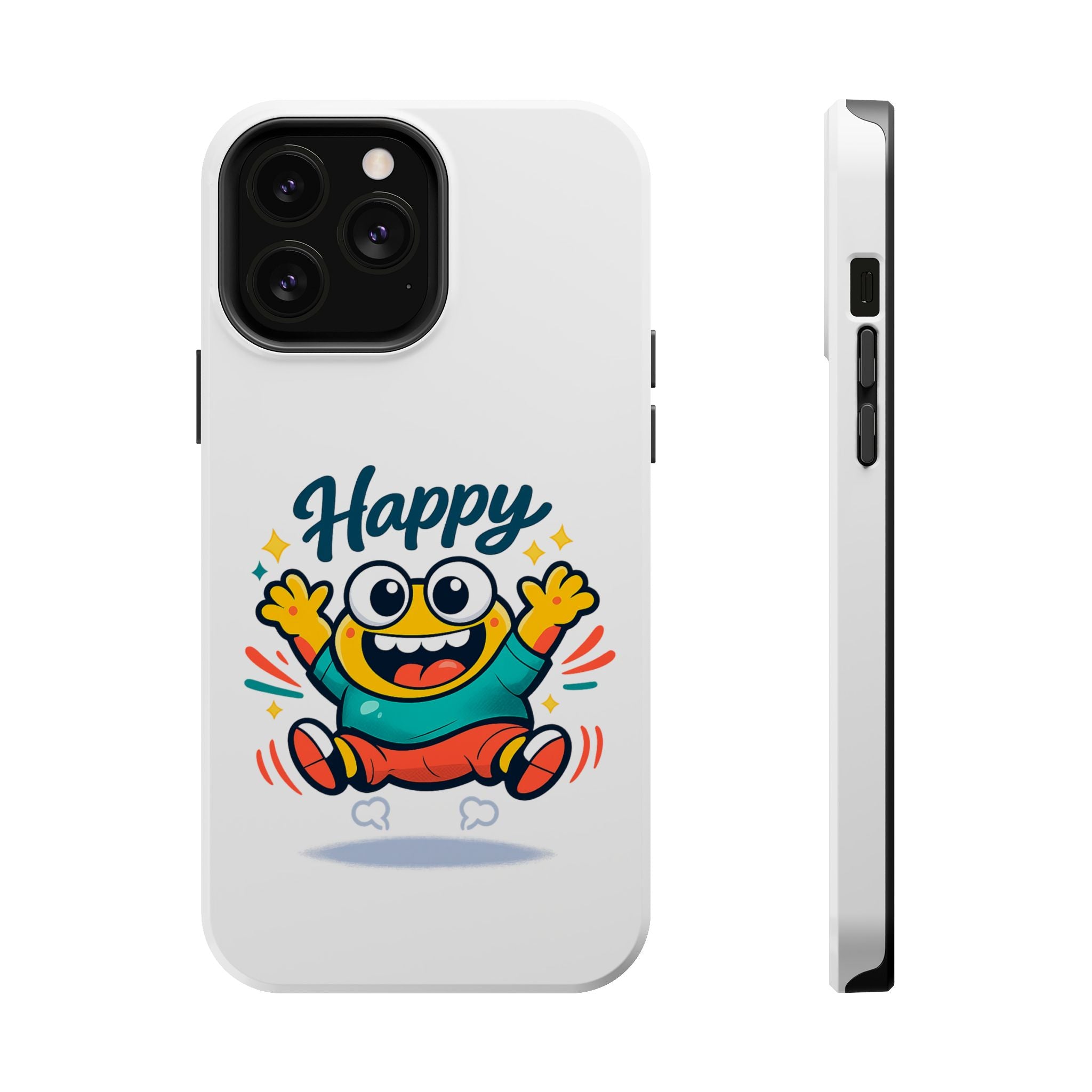 Happy Monster Magnetic Impact-Resistant Phone Case