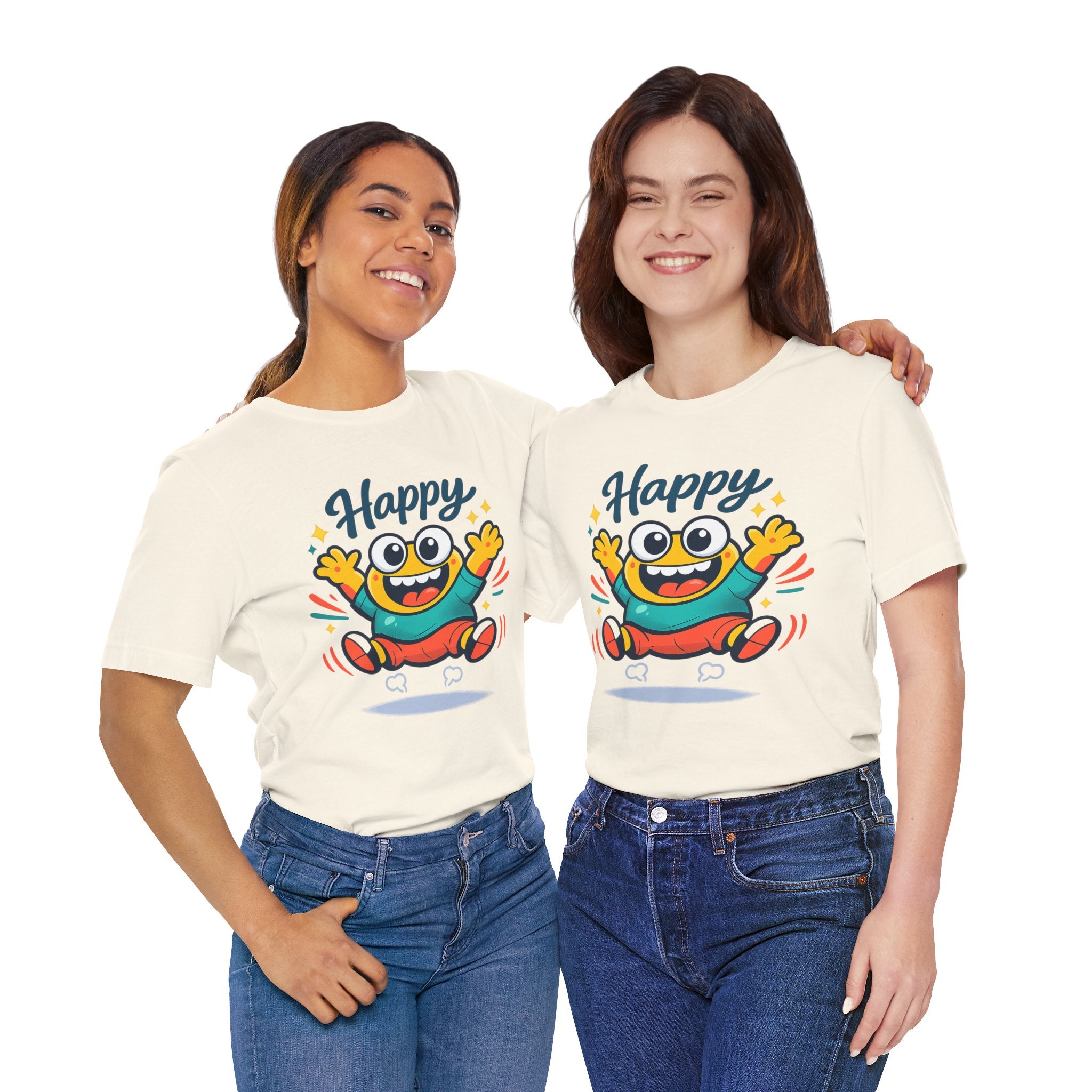 Happy Mood Blob T Shirt Cute Kawaii Graphic Tee