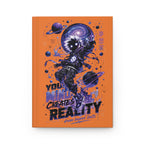Dream Beyond Limits Hardcover Journal — "Your Mind Creates Reality" Space Astronaut Notebook