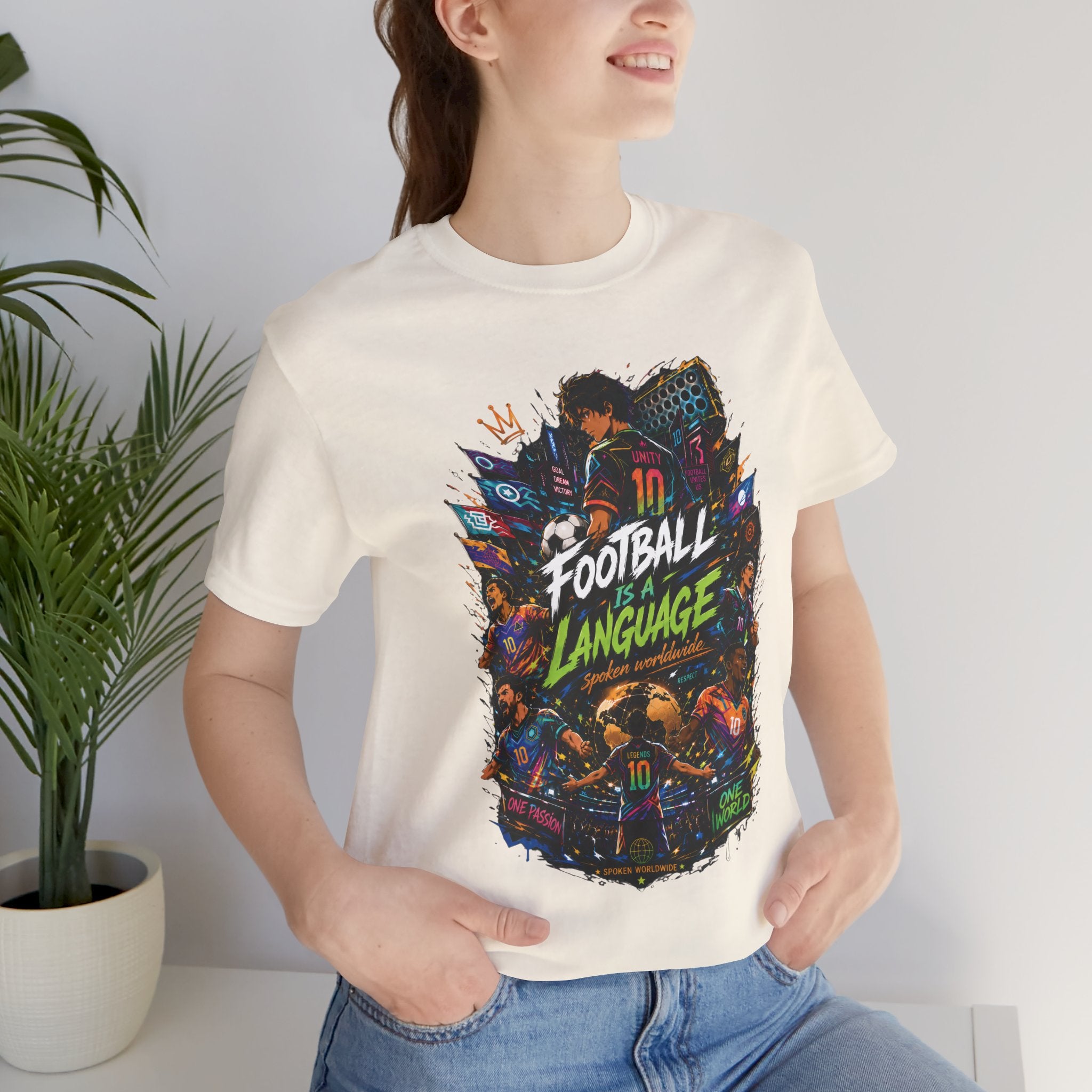 Football Is A Language T‑Shirt