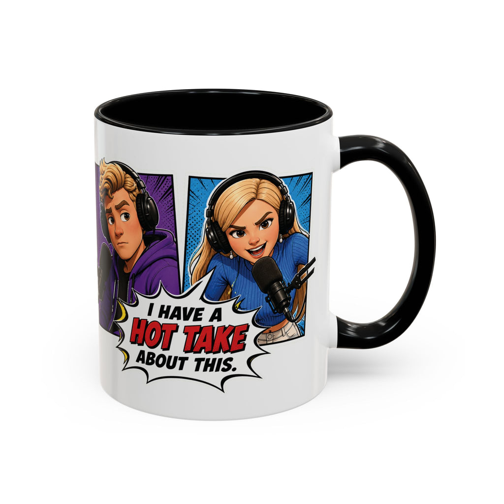 Jake And Emma Hot Take Coffee Mug — "I Have A Hot Take About This" Mug (11/15oz)