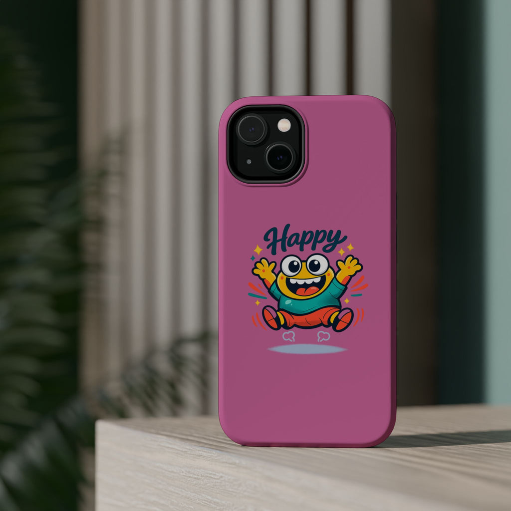 Happy Monster Magnetic Impact-Resistant Phone Case