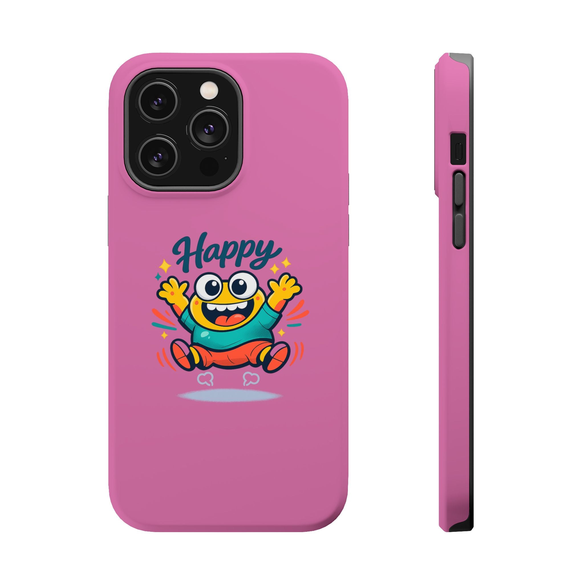 Happy Monster Magnetic Impact-Resistant Phone Case