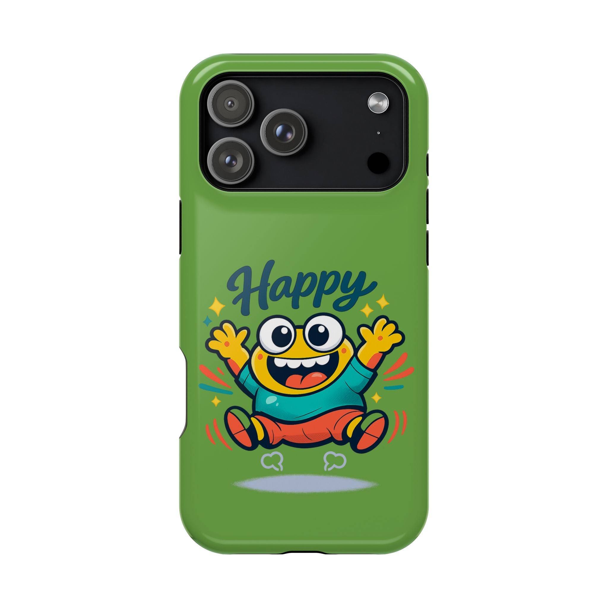 Happy Monster Magnetic Impact-Resistant Phone Case
