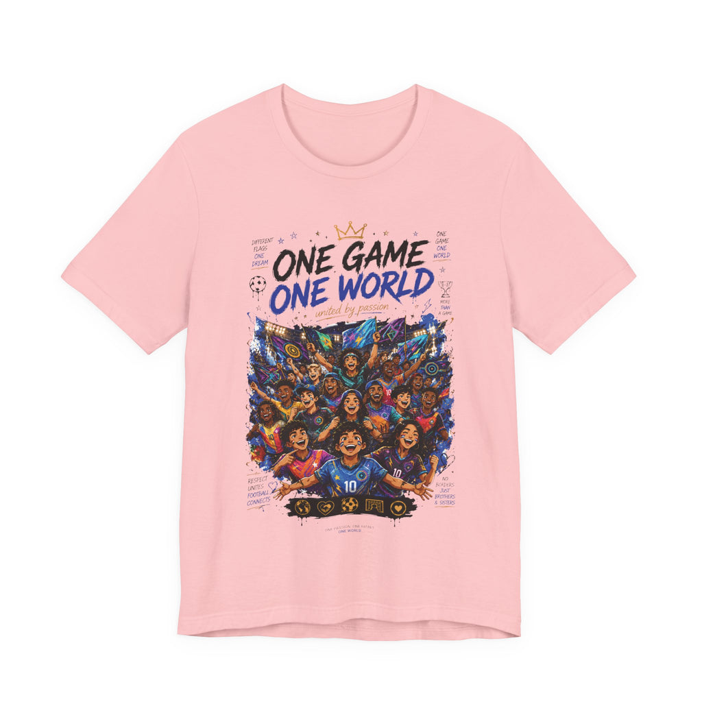 One Game One World Soccer T Shirt