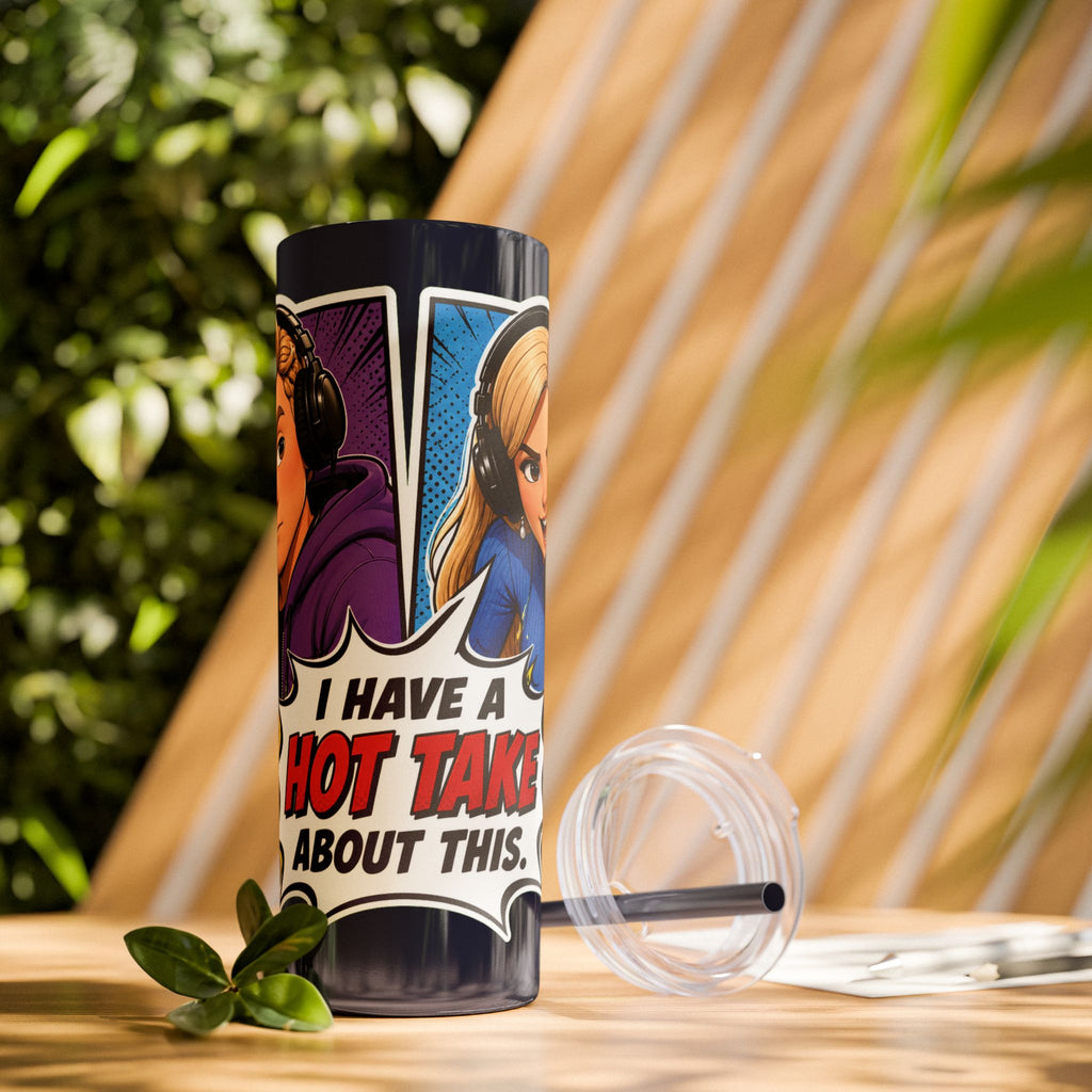 Hot Take Central I Have a Hot Take About This 20oz Pop Art Tumbler