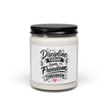 Soy Candle — "Discipline Today Leads to Freedom Tomorrow" Motivational Scented Candle (9oz)