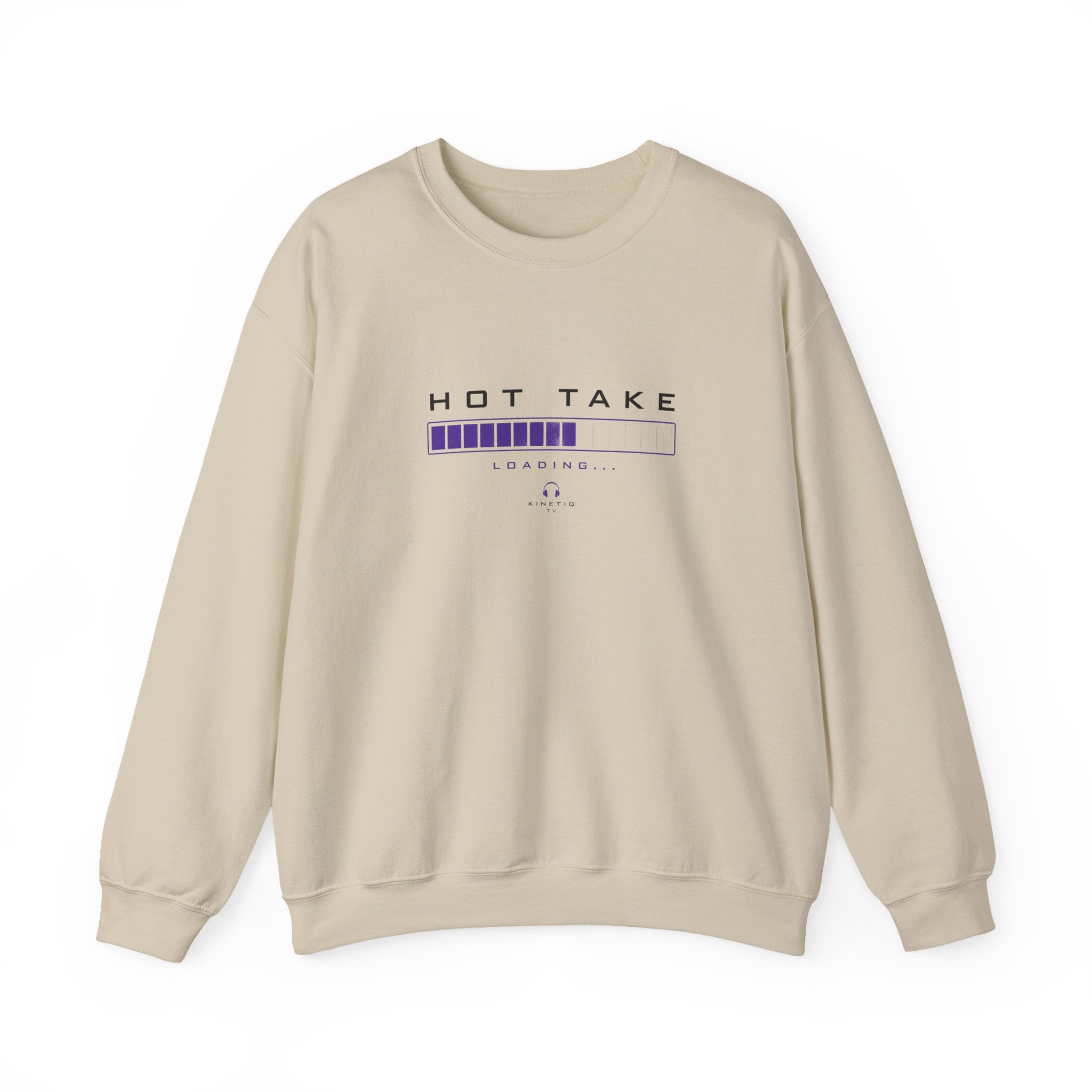Hot Take Central Hot Take Loading Crewneck Sweatshirt