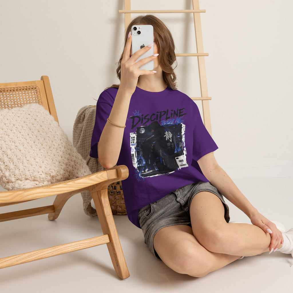 Discipline Built Me Anime Streetwear T Shirt