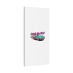 Retro Racing Car Canvas Wall Art – Vintage Dragster Design