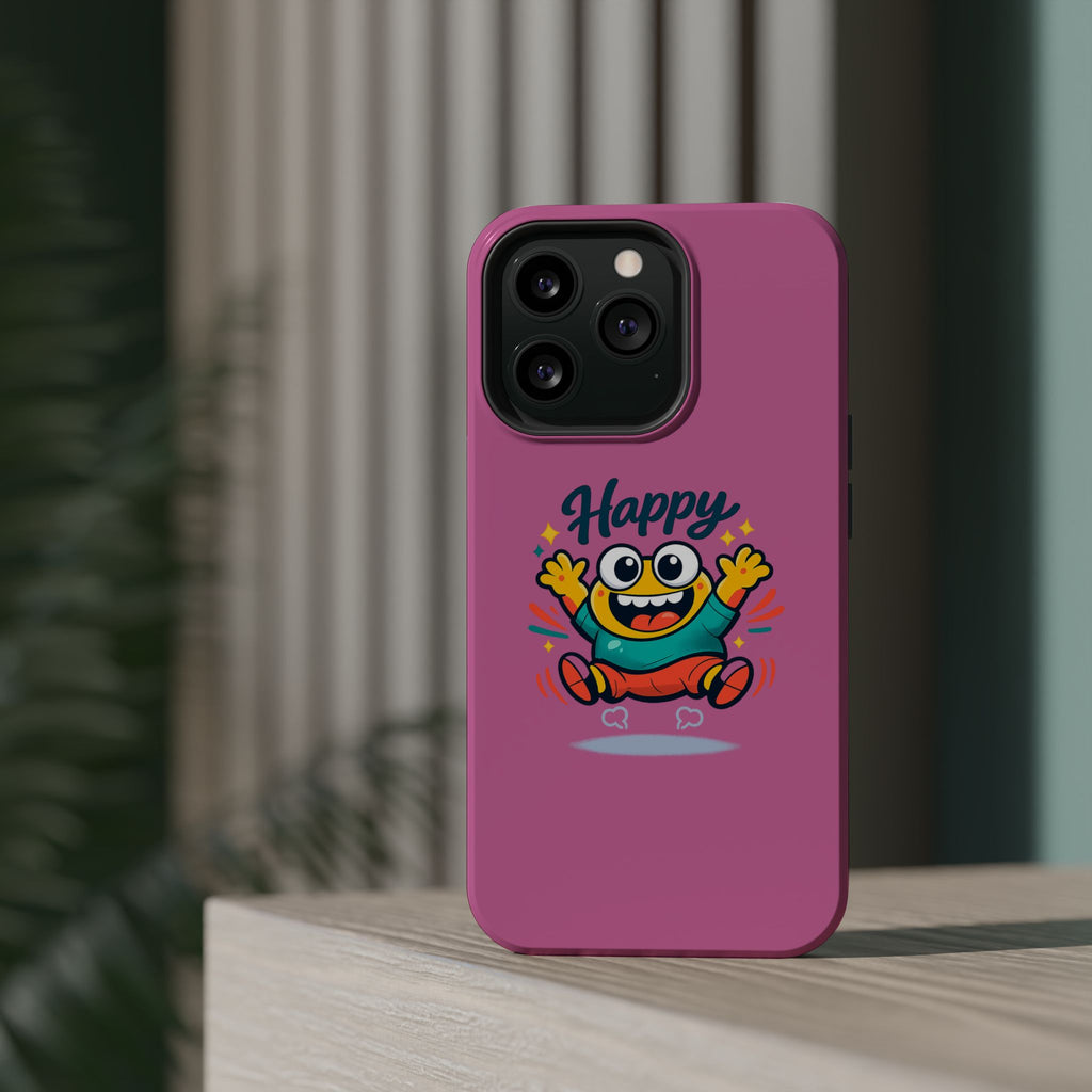 Happy Monster Magnetic Impact-Resistant Phone Case