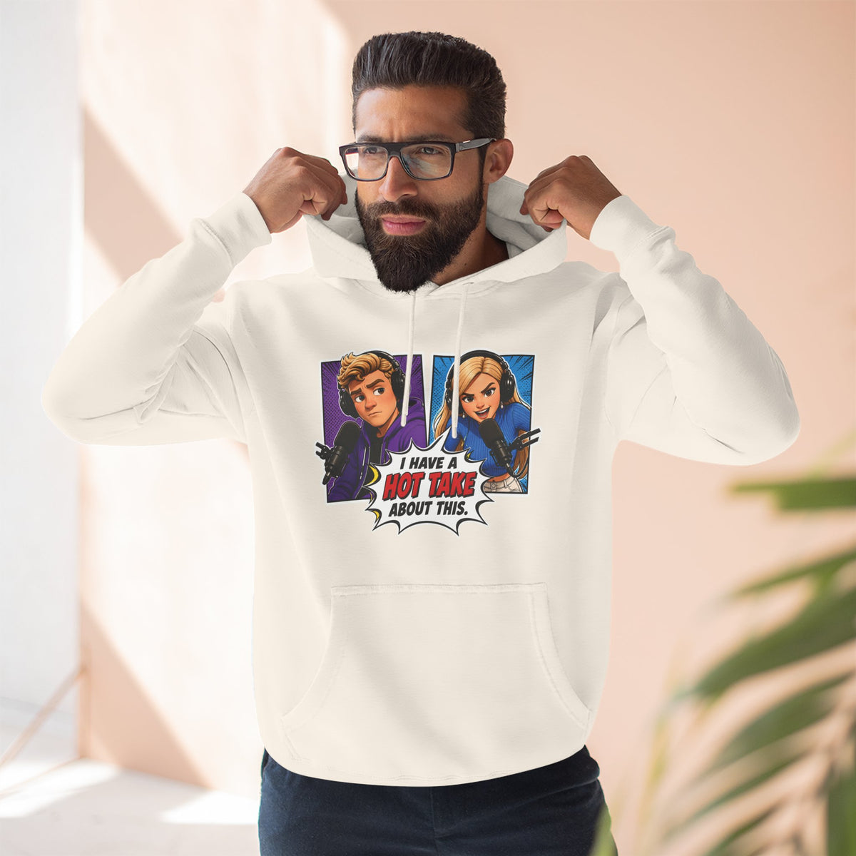 Hot Take Central Jake and Emma I Have a Hot Take Hoodie