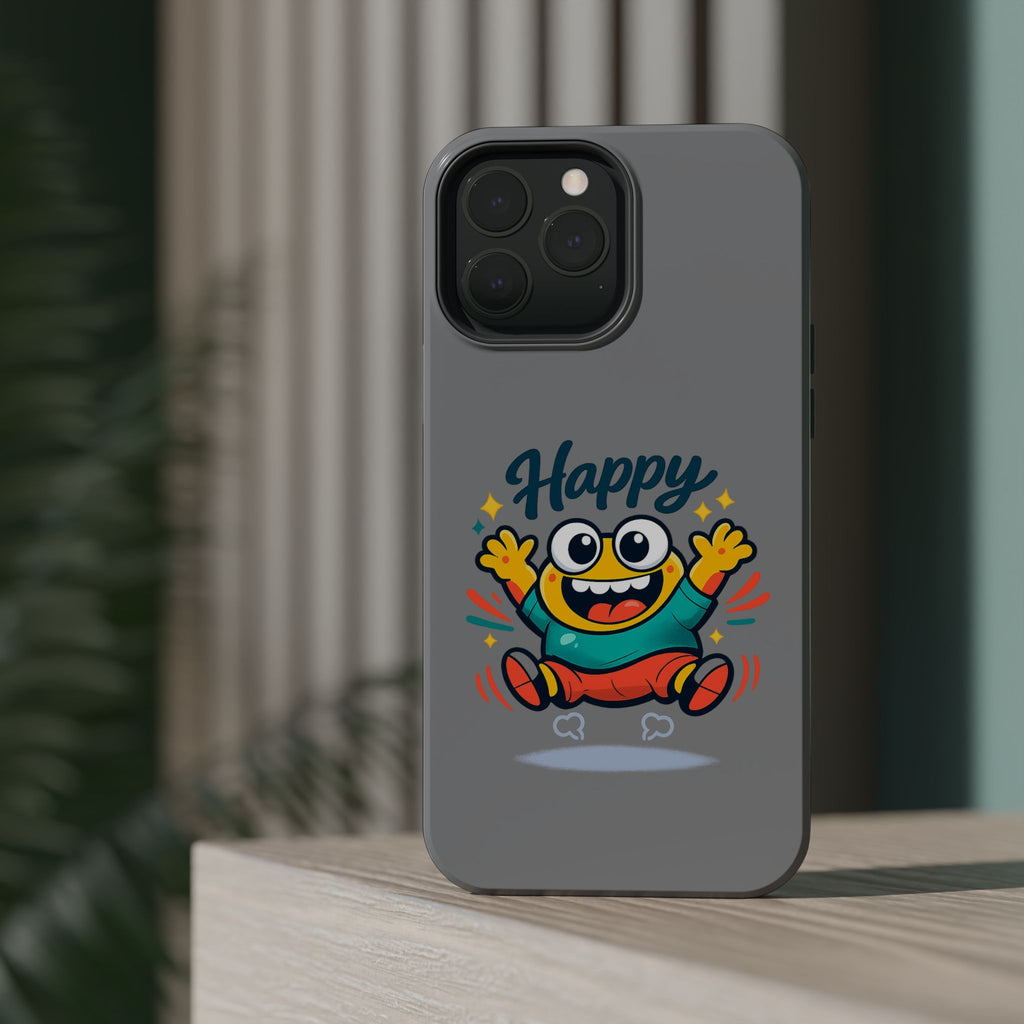 Happy Monster Magnetic Impact-Resistant Phone Case