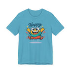 Happy Mood Blob Tee | kawaii minimal, thick outline emoji cartoon