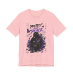 Protect Your Peace T-Shirt — Gothic Butterfly Graphic Tee