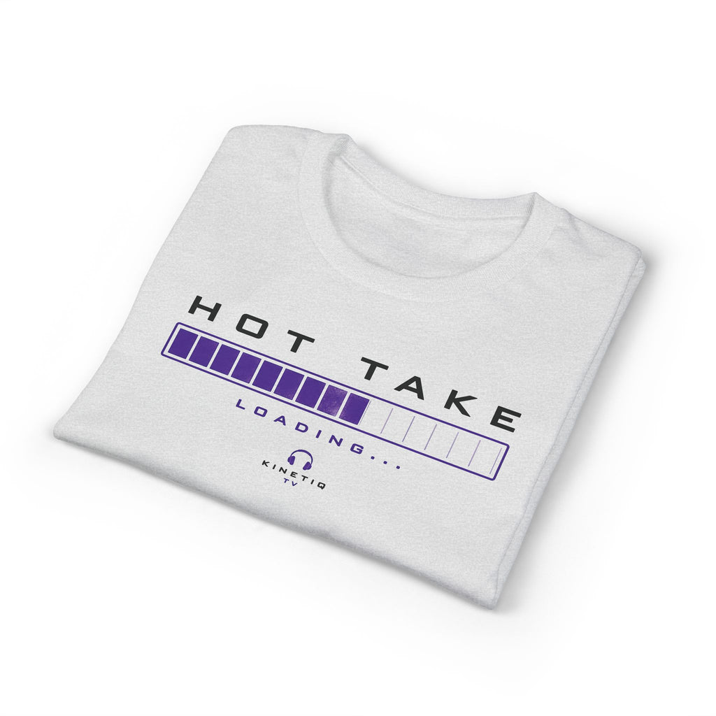 Hot Take Loading T-Shirt — Funny Progress Bar Graphic Tee