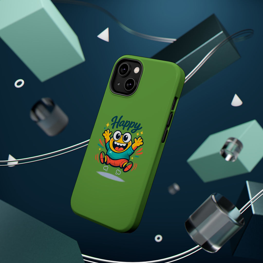Happy Monster Magnetic Impact-Resistant Phone Case
