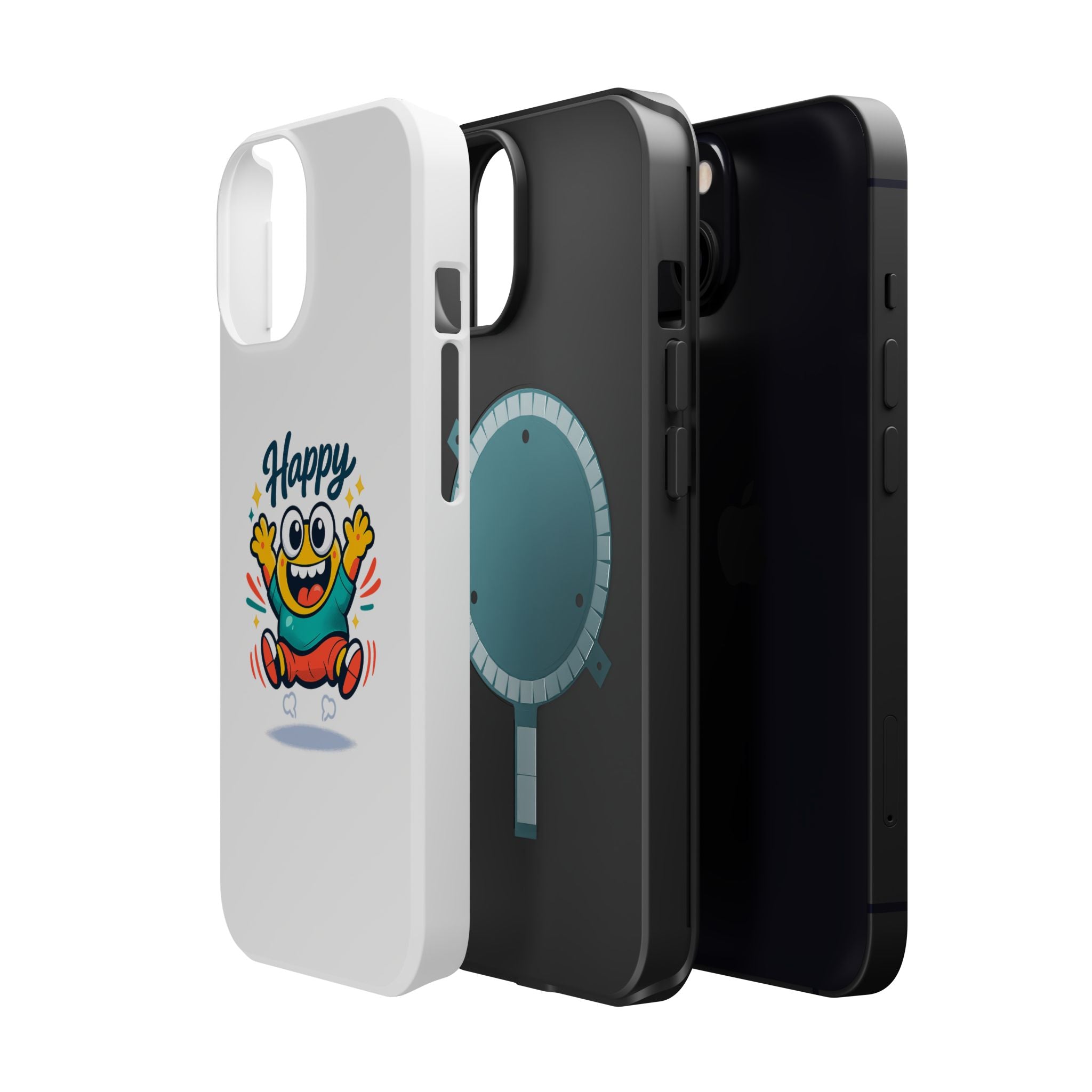 Happy Monster Magnetic Impact-Resistant Phone Case