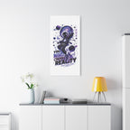 Space Astronaut Canvas Print — “You Mind Creates Reality” Inspirational Wall Art
