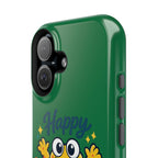 Happy Monster Magnetic Protective Phone Case Green