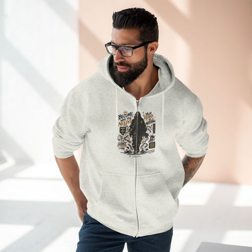 Become Your Own Hero Sasquatch Full Zip Hoodie