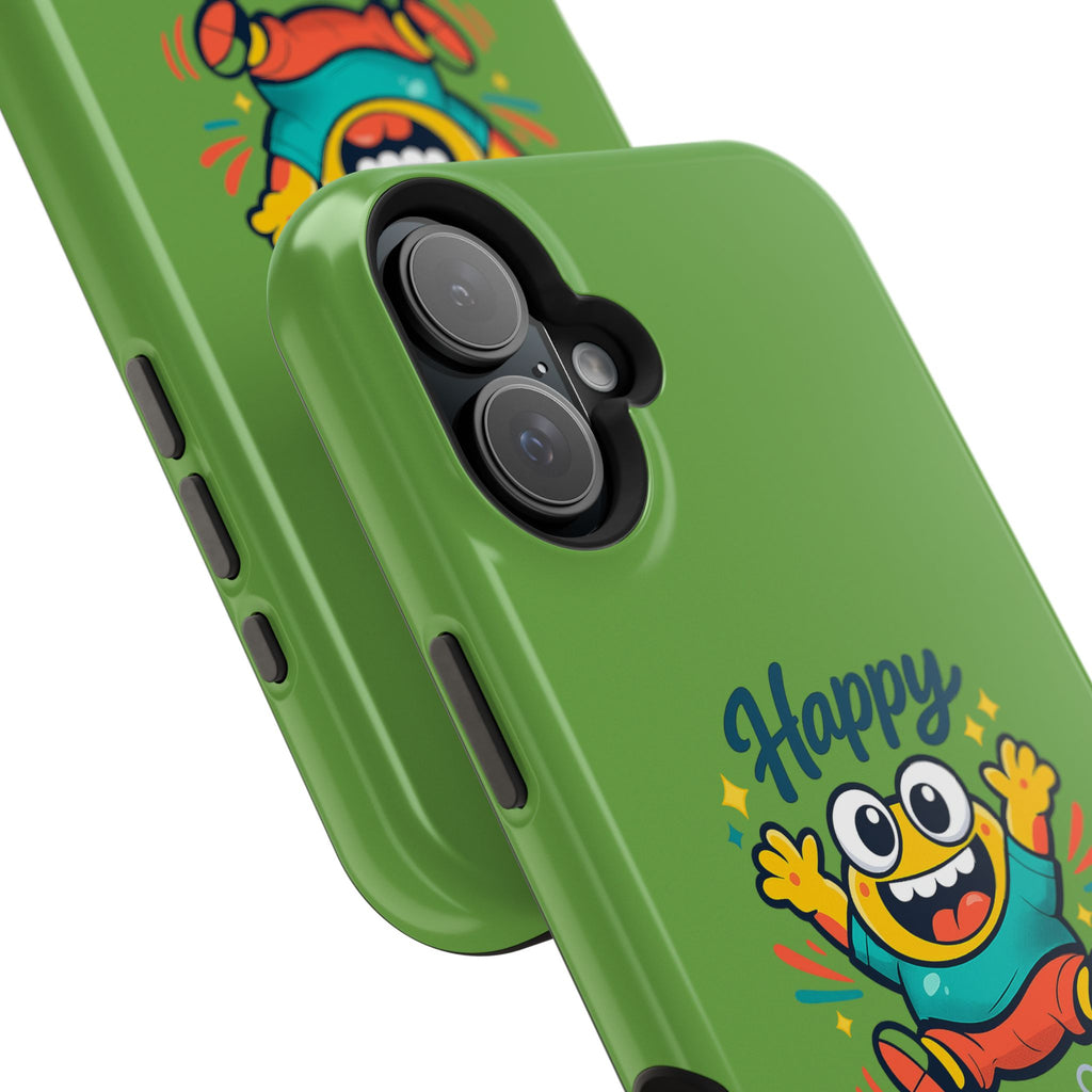 Happy Monster Magnetic Impact-Resistant Phone Case