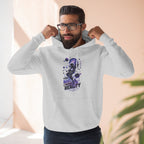 Galaxy Skate Hoodie — "You’re Not High, You’re Reality" Graphic Pullover