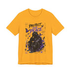 Protect Your Peace Gothic Butterfly Graphic T Shirt